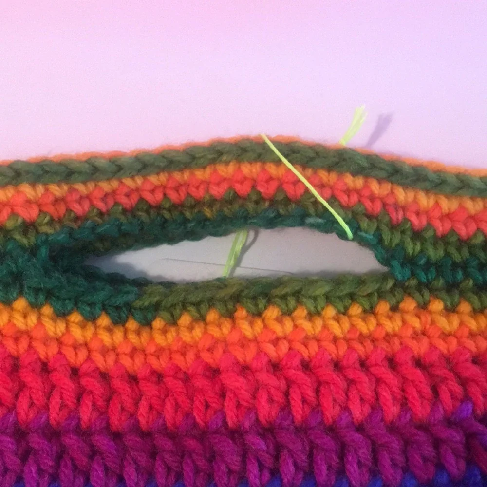 Crochet Farmers Market Bag - Picture 2 of 3